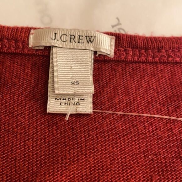 Colorblock Sweater Stripe Linen Blend XS - Picture 6 of 7